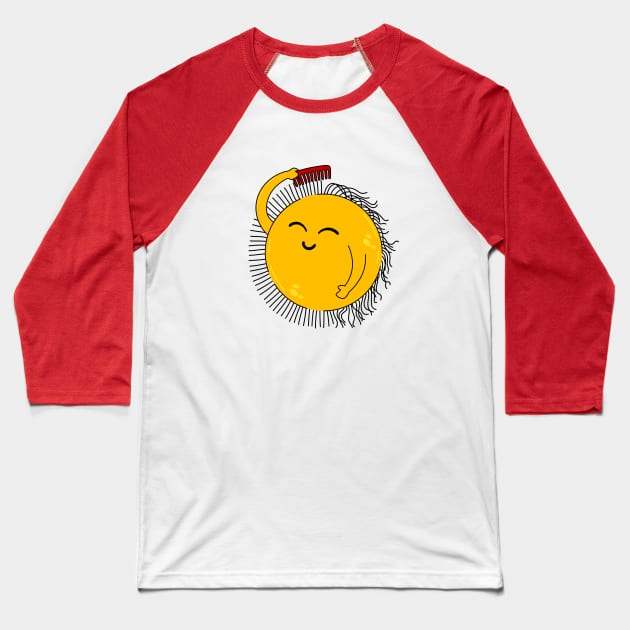 Sun and positivity Baseball T-Shirt by My Happy-Design